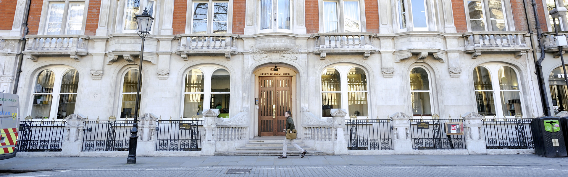 External front of Helen Graham House
